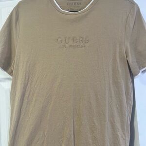Guess Tan Short Sleeve Tee
